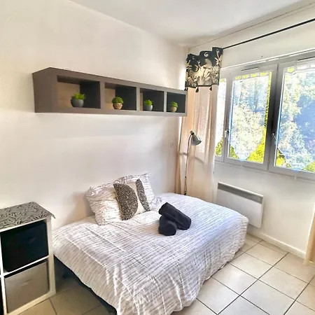 Cosy Vue Imprenable Parc Floral Des Thermes דירה אקס-לה-באינס